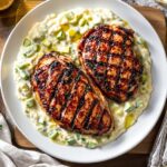 grilled chicken with zucchini