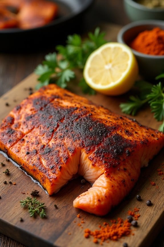homemade blackened cajun rub