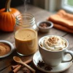 homemade pumpkin spice latte