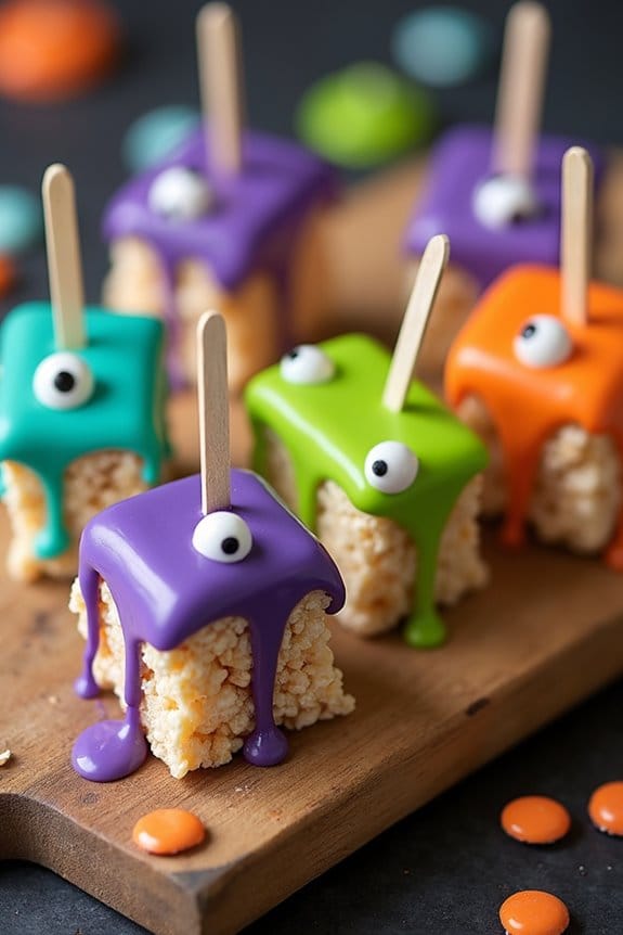 monster rice krispies treats