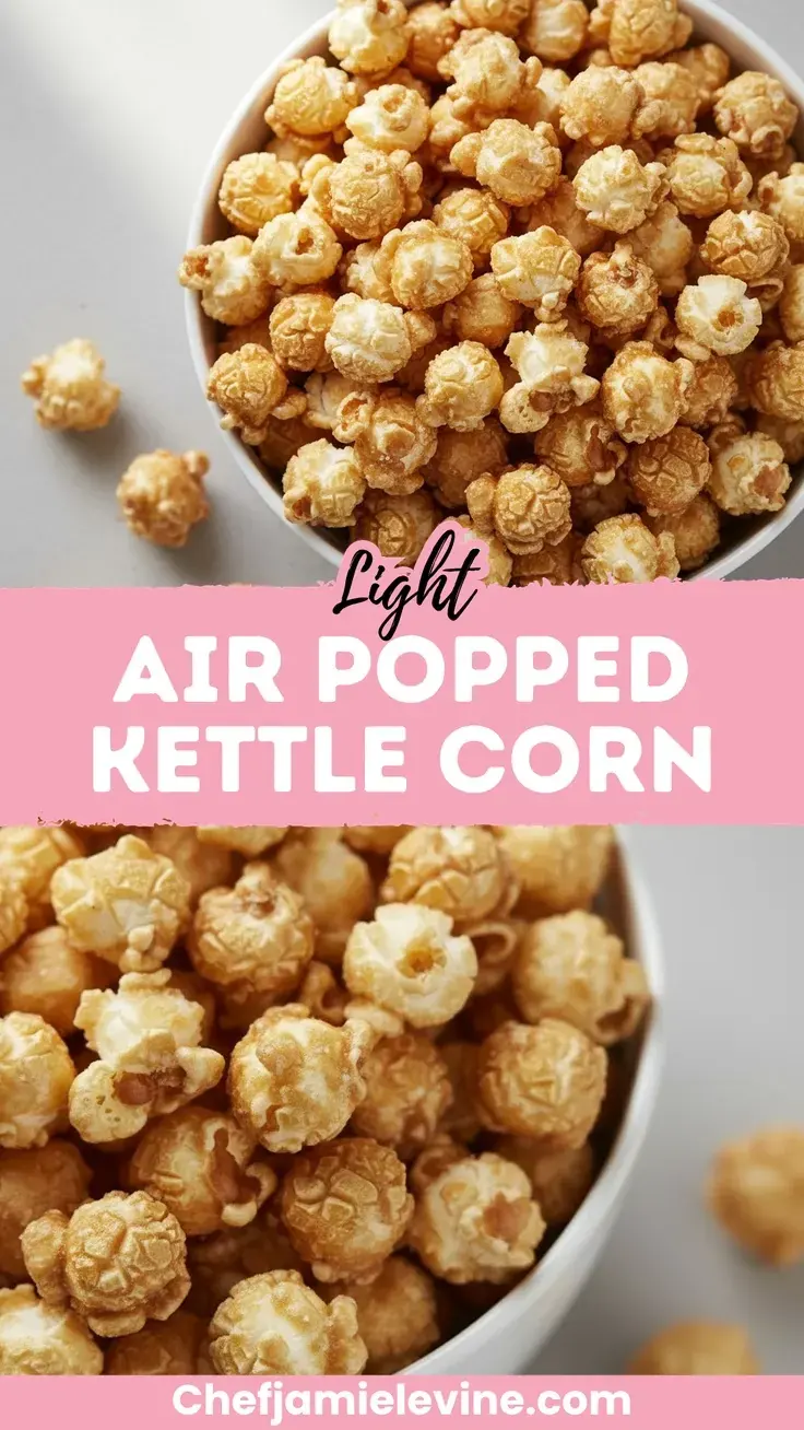 Guilt-Free Air-Popped Kettle Corn Recipe Air Popped Kettle Corn