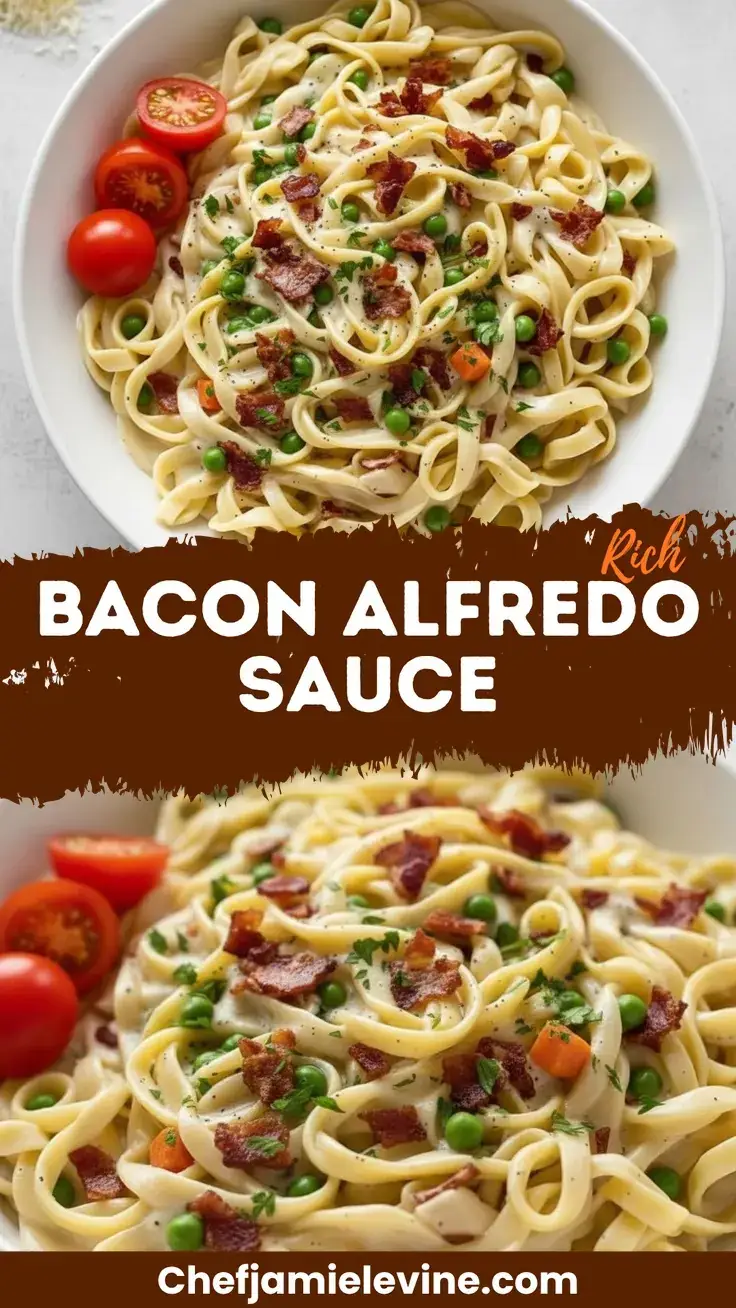 Bacon Alfredo Sauce