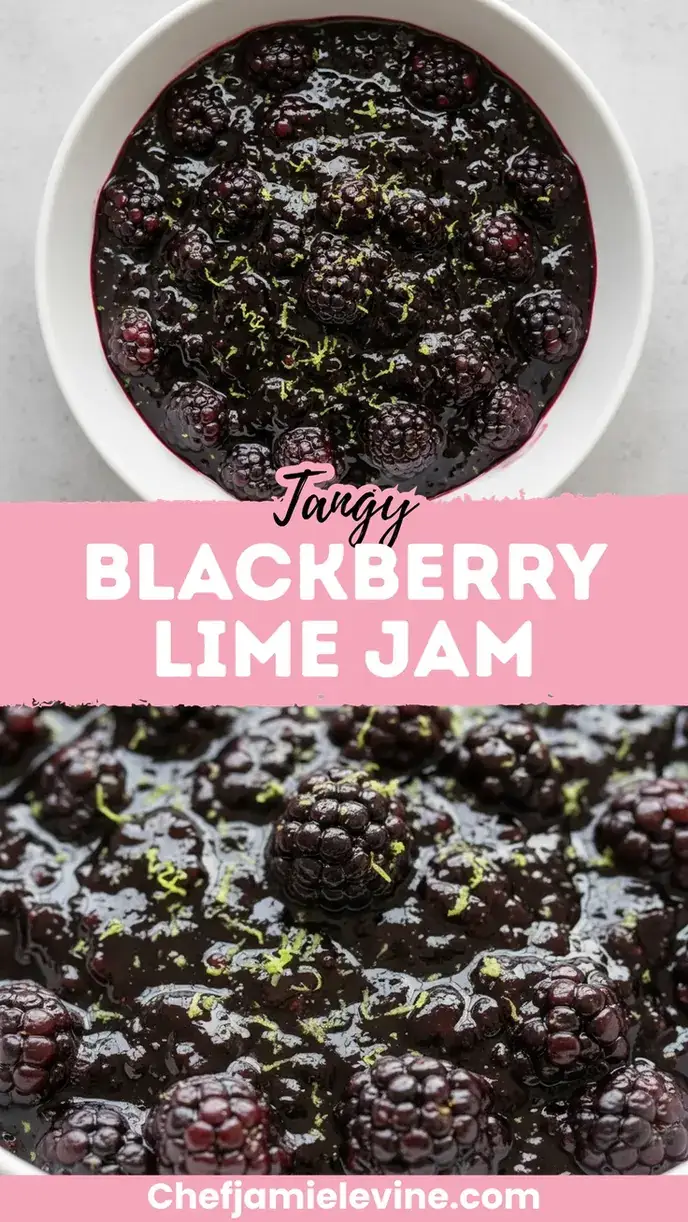 blackberry lime jam recipe