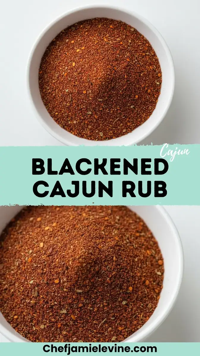 homemade blackened cajun rub