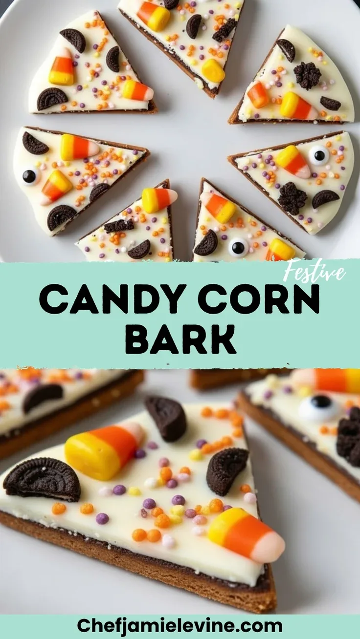 candy corn bark recipe