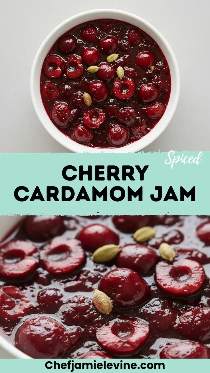 cherry cardamom jam recipe