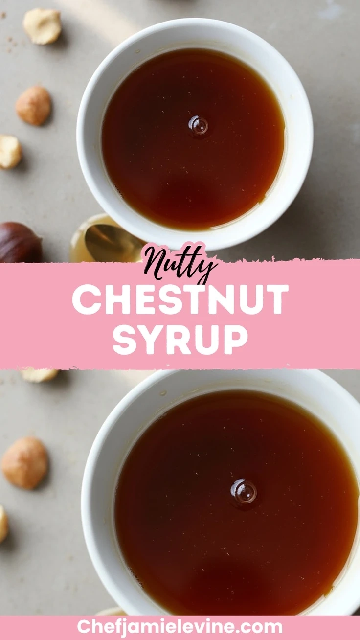 Chestnut Syrup