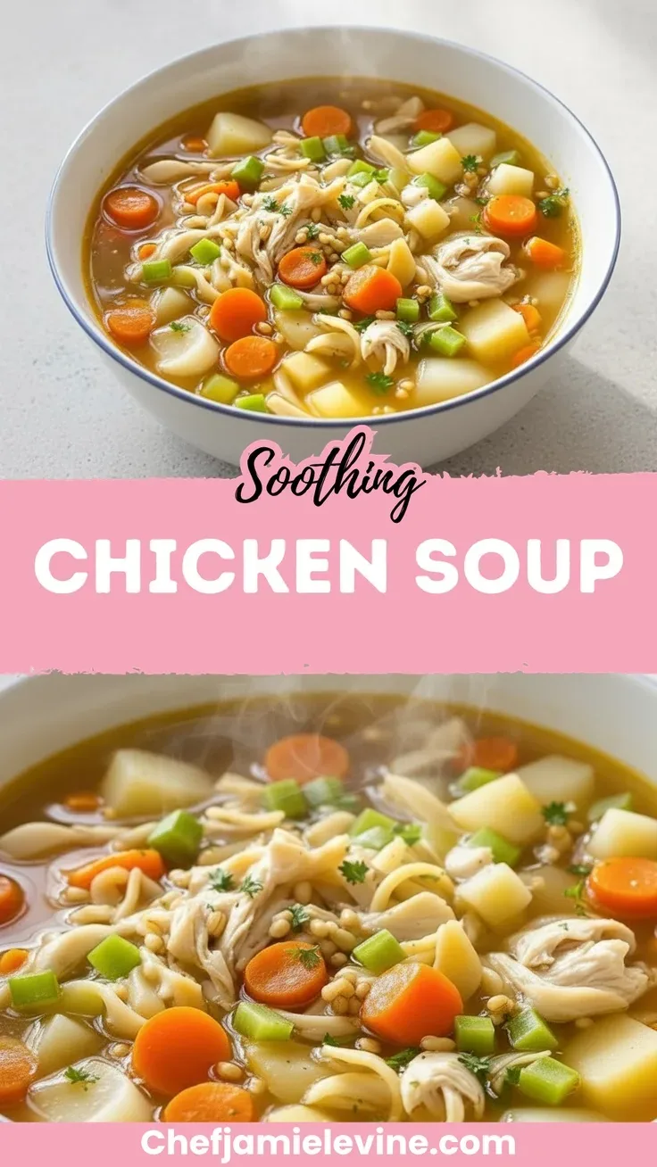Comfort Chicken Soup Recipe for Cold Days Chicken Soup
