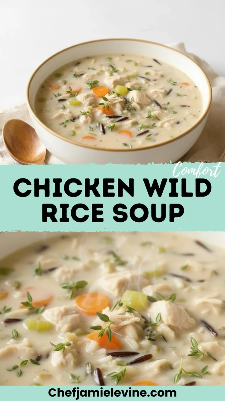 Comforting Chicken Wild Rice Soup Recipe Chicken Wild Rice Soup