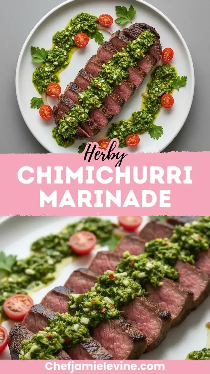 Chimichurri Steak Marinade Recipe Chimichurri Marinade
