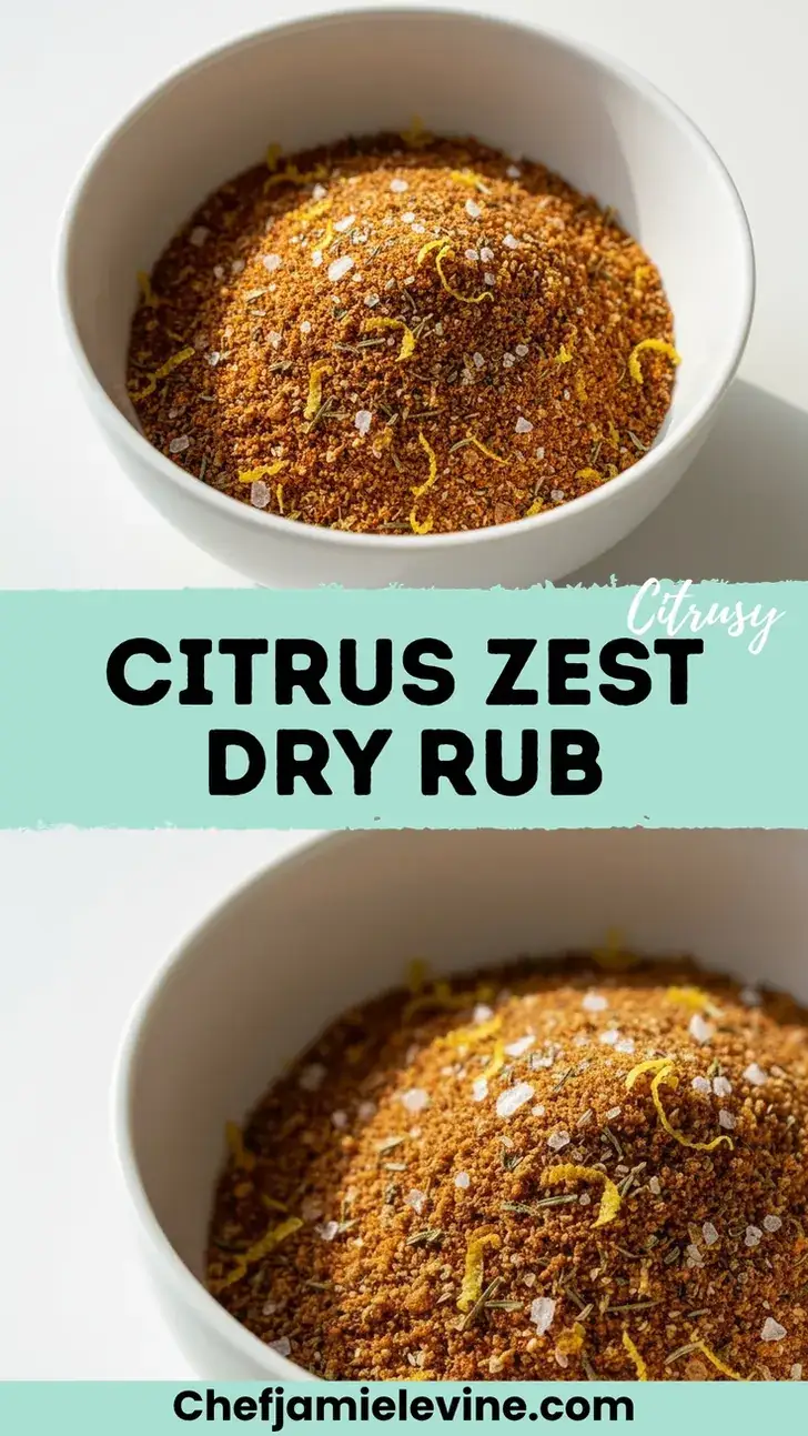 citrus zest dry rub recipe