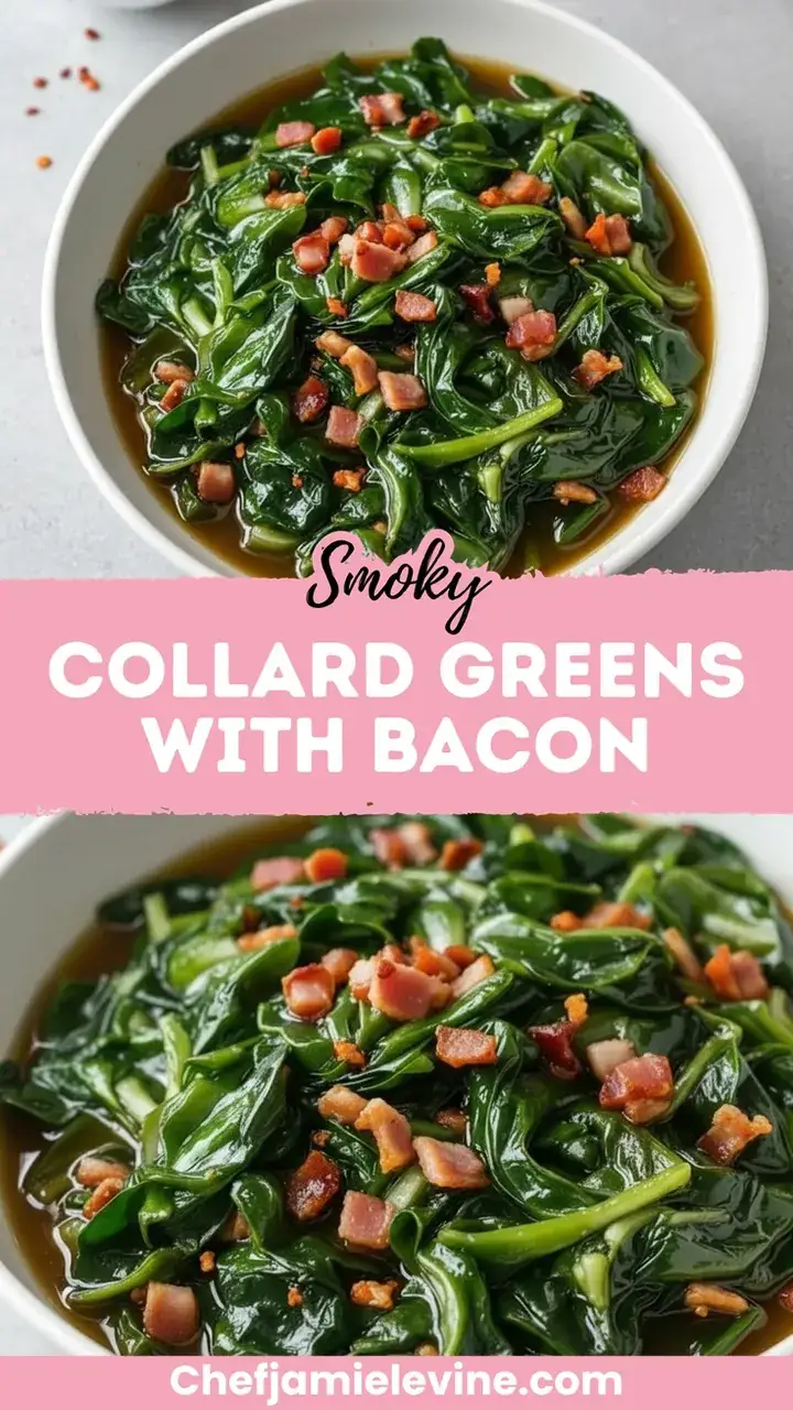 Soul-Warming Collard Greens Recipe With Bacon Collard Greens with Bacon