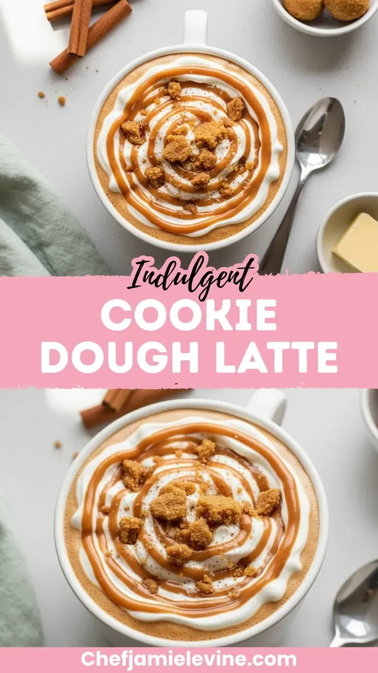Brown Butter Cookie Dough Latte Recipe Cookie Dough Latte