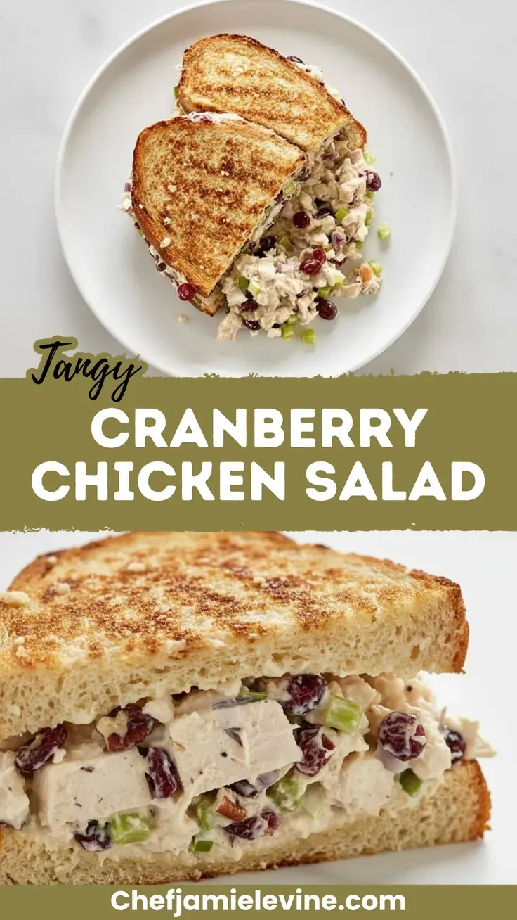 Cranberry Pecan Chicken Salad Sandwich Recipe Cranberry Chicken Salad