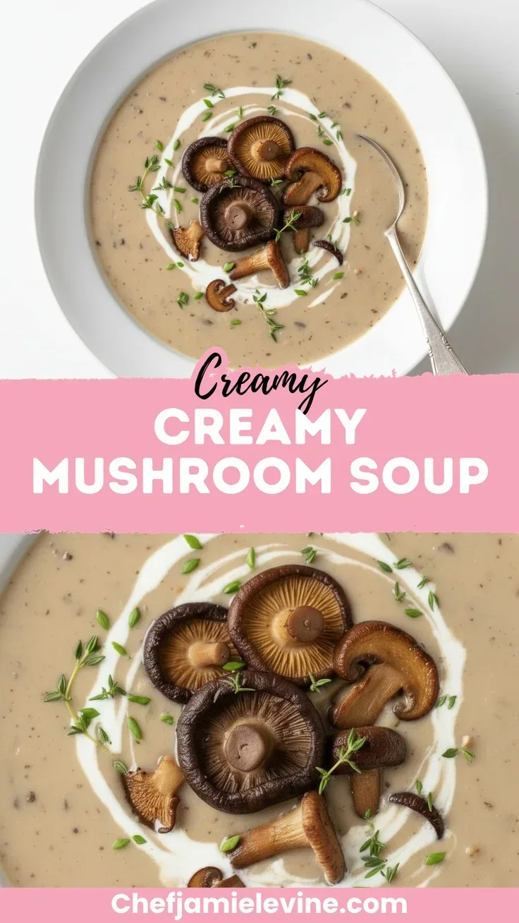 Creamy Mushroom Soup Recipe That Warms Hearts Creamy Mushroom Soup