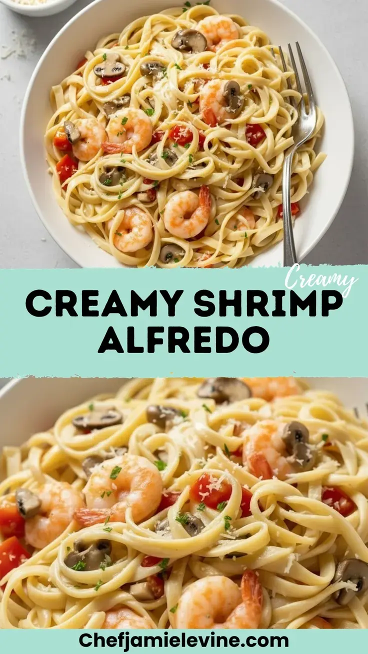 Creamy Shrimp Alfredo Recipe That Melts Hearts Creamy Shrimp Alfredo