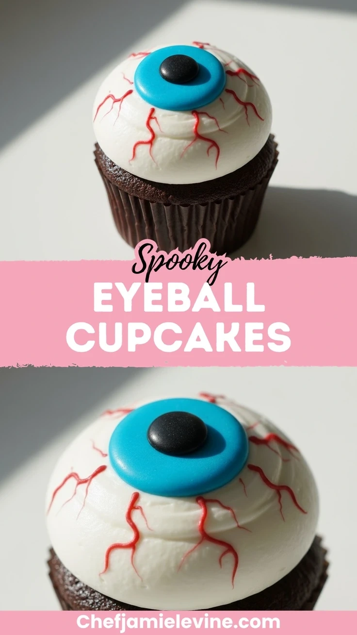 Monster Eyeball Cupcakes Recipe Eyeball Cupcakes