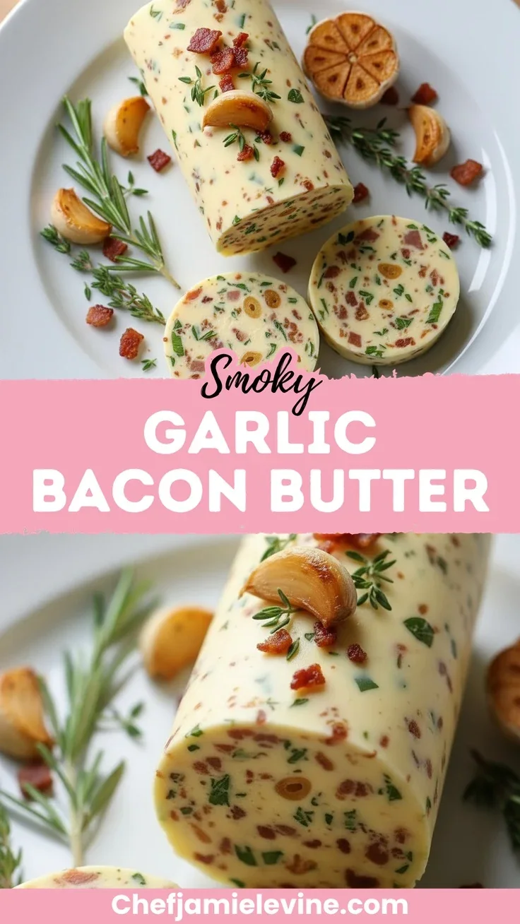 Roasted Garlic Bacon Butter Recipe Garlic Bacon Butter