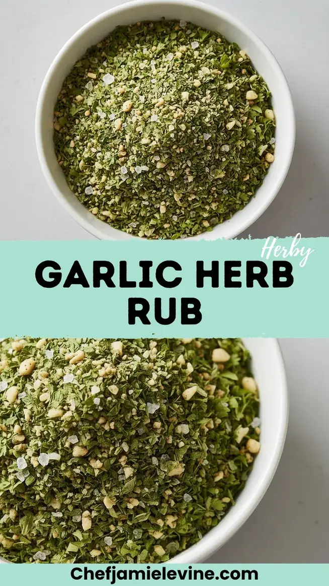 Garlic Herb Rub Recipe Garlic Herb Rub