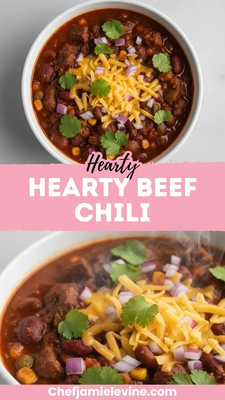 Hearty Beef Chili Recipe for Cold Days Hearty Beef Chili