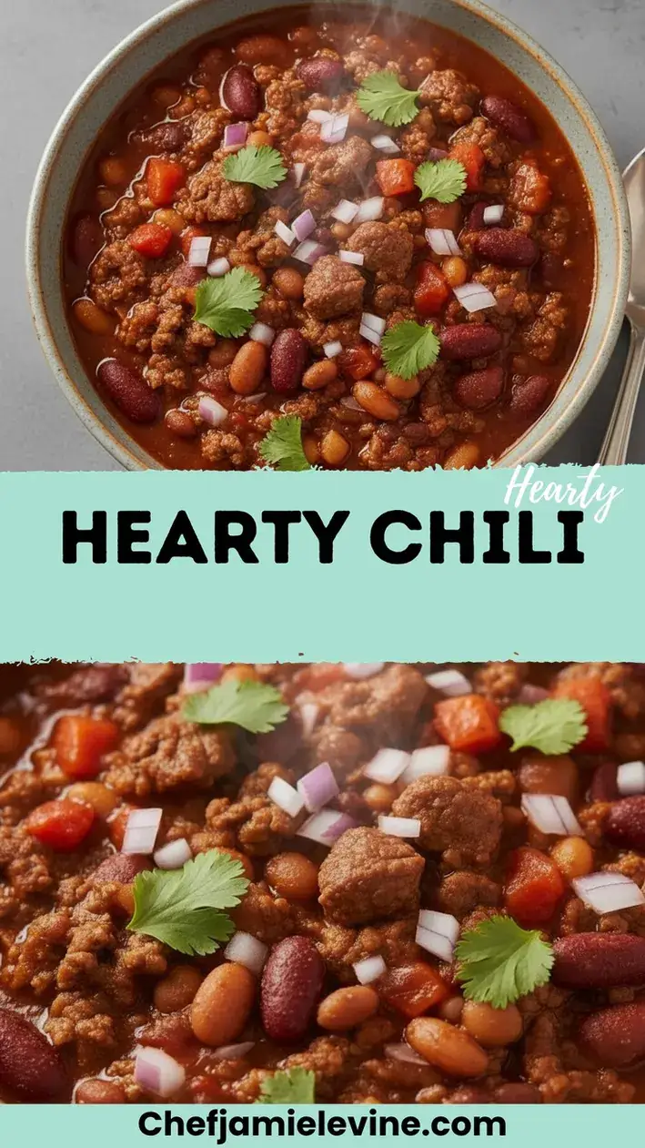 Hearty Chili Recipe for Cold Winter Nights Hearty Chili