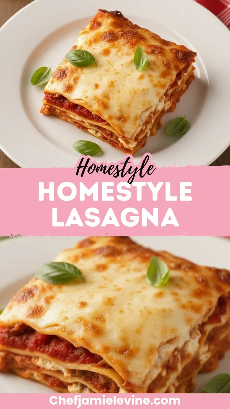 Homestyle Lasagna Recipe That Brings Family Together Homestyle Lasagna