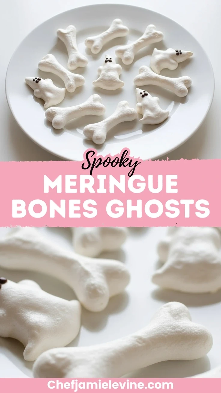 Meringue Bones & Ghosts Recipe Meringue Bones Ghosts