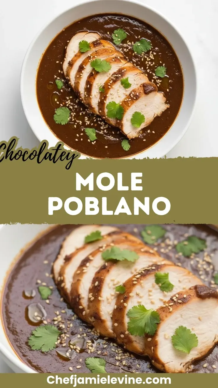 Mole Poblano Recipe: Chocolate-Kissed Turkey Comfort Mole Poblano