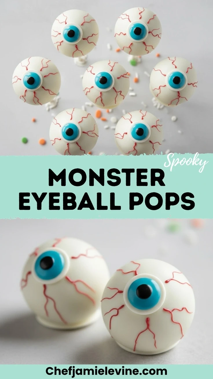 Monster Eyeball Pops