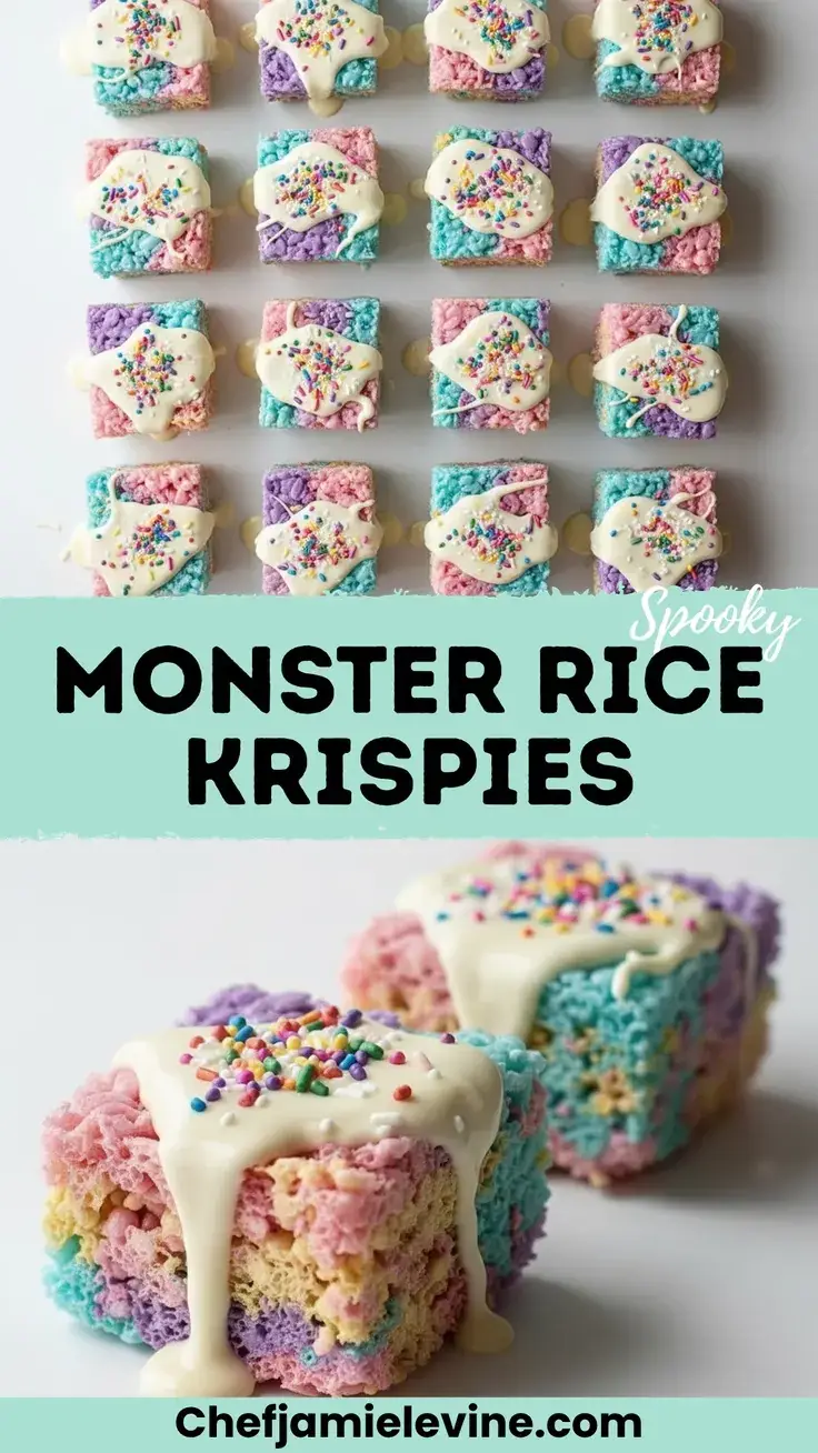 monster rice krispies treats