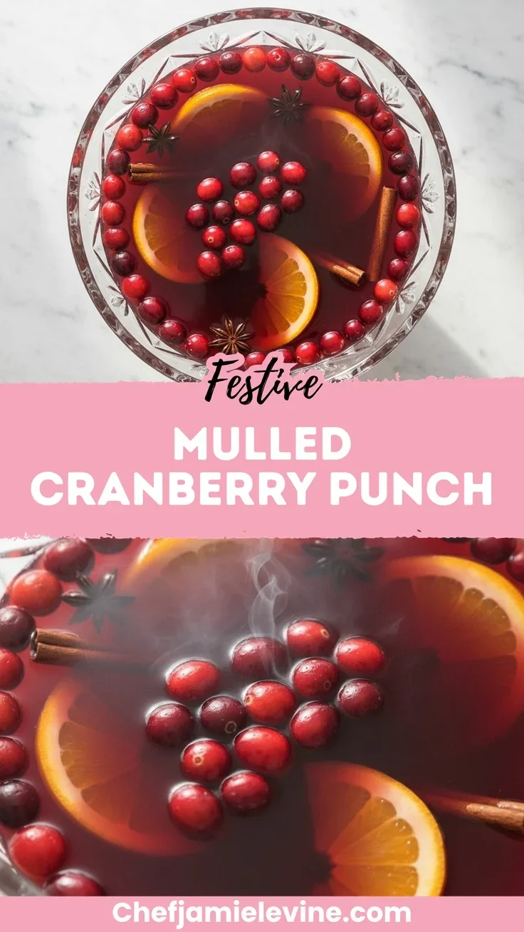 Mulled Cranberry Punch