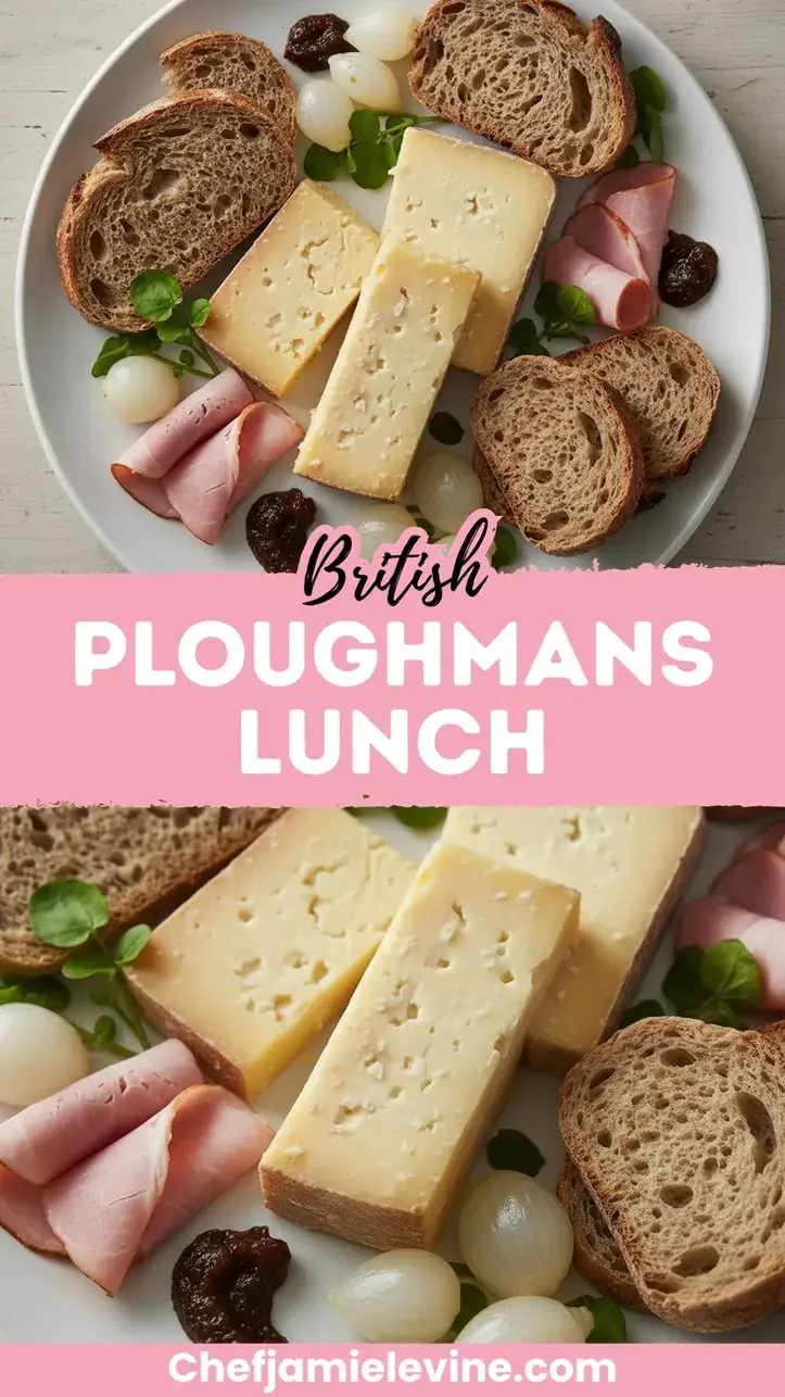 Hearty British Ploughman’s Lunch Recipe Ploughmans Lunch