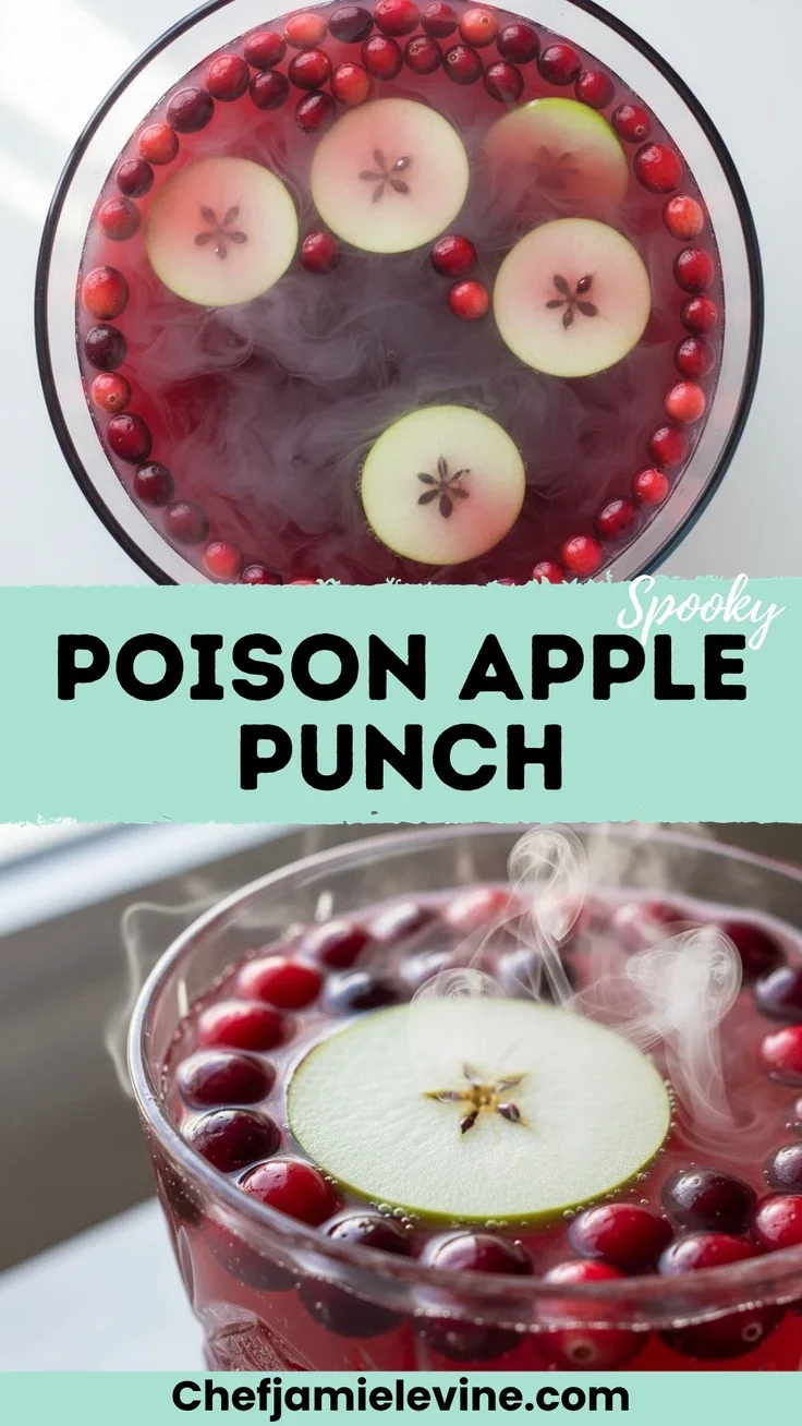Spooky ‘Poison’ Apple Punch Recipe Poison Apple Punch