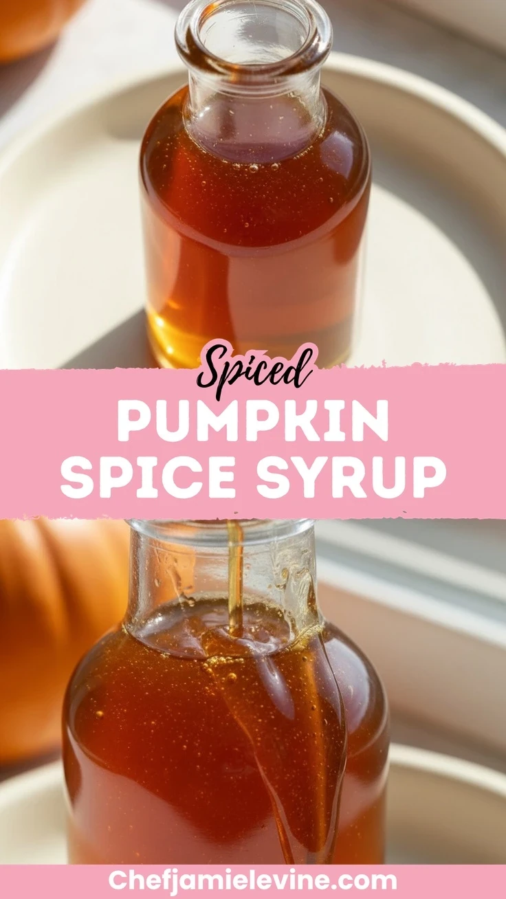 homemade pumpkin spice syrup