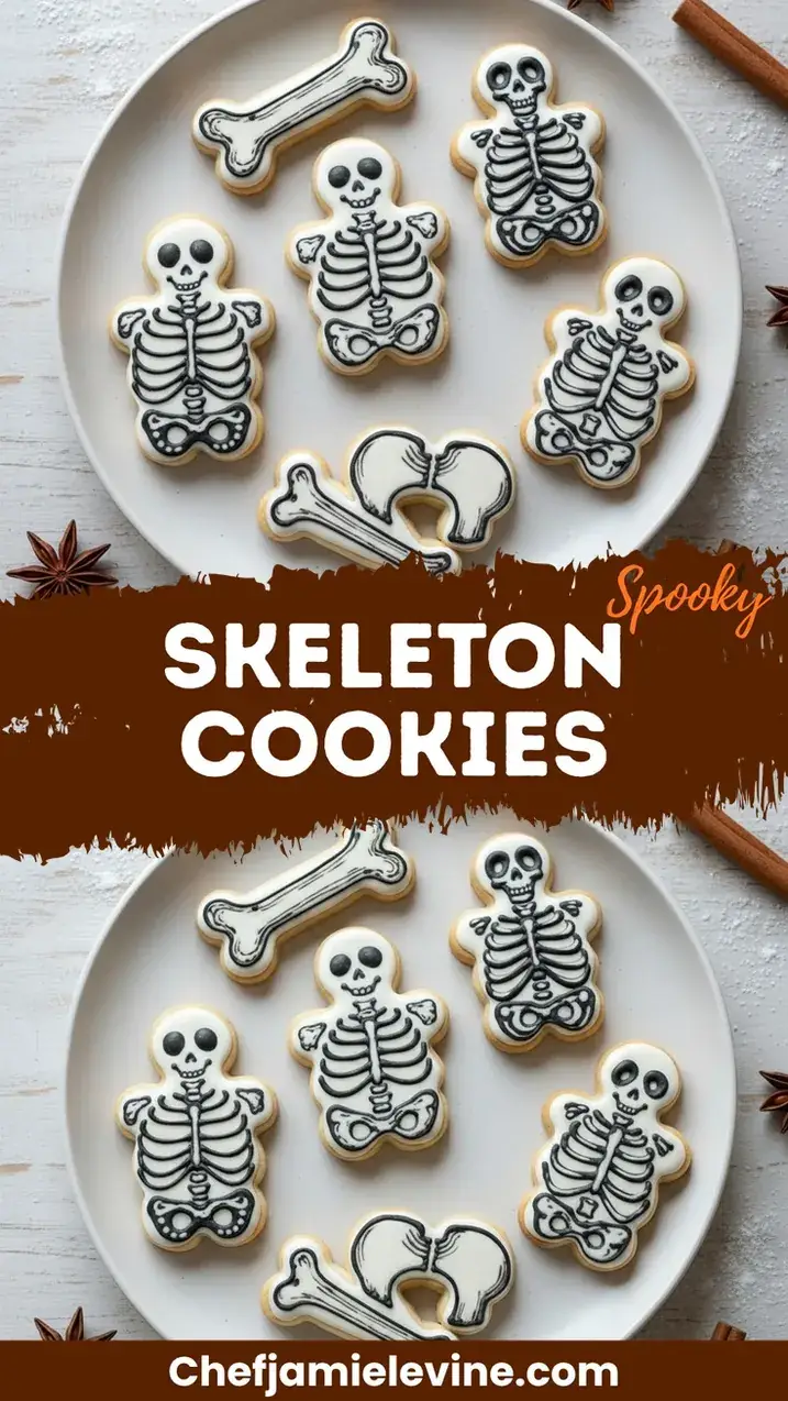 Skeleton Cookies Recipe Skeleton Cookies