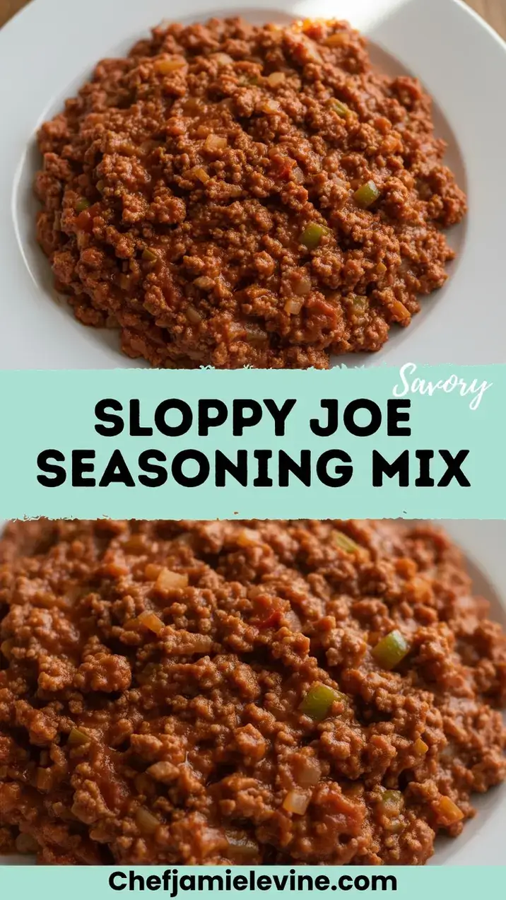 homemade sloppy joe seasoning