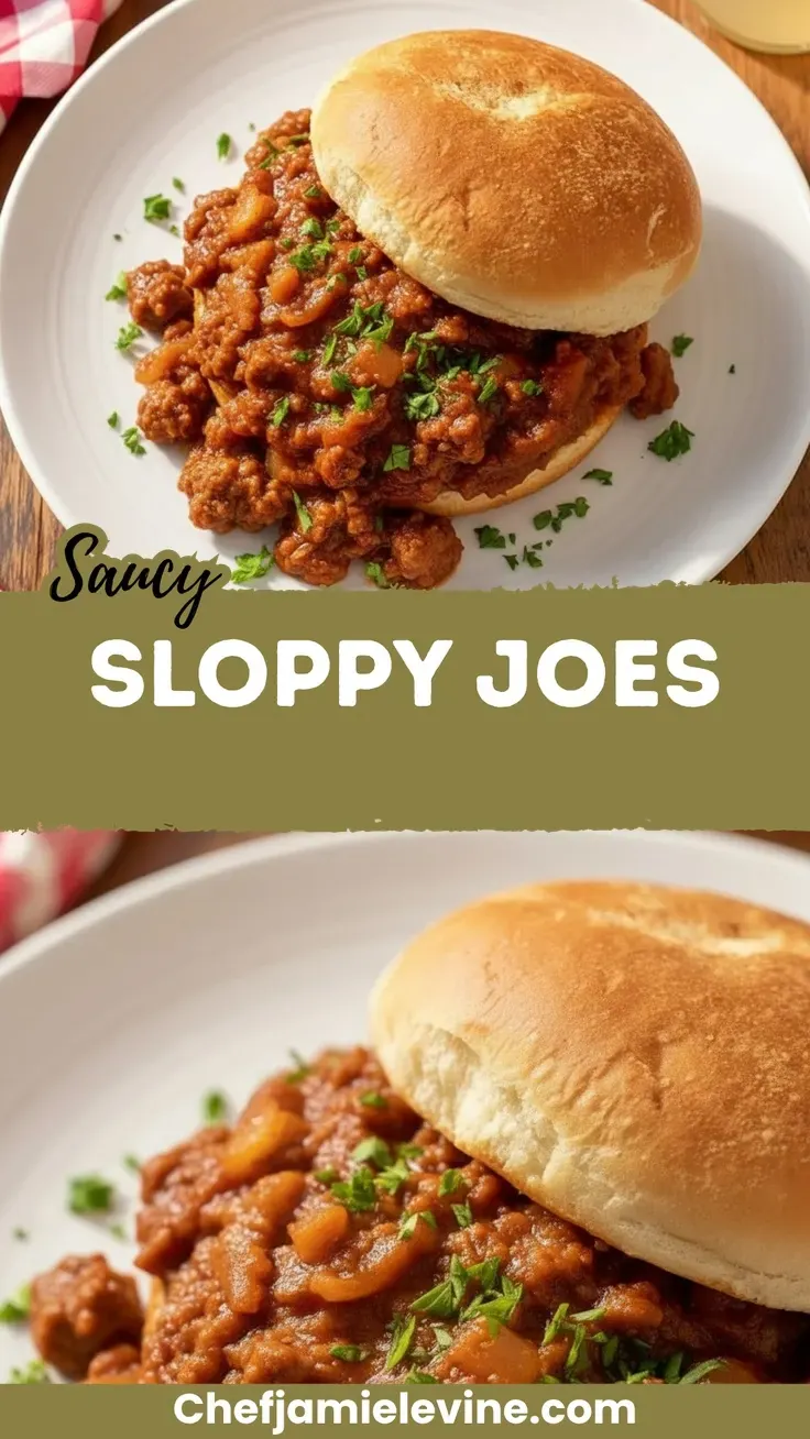 Childhood Comfort Sloppy Joes Recipe Sloppy Joes