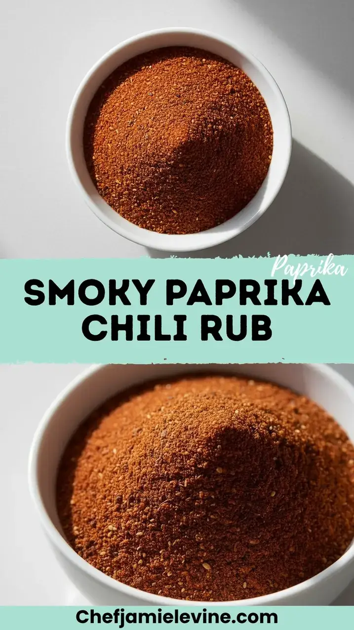 Smoky Paprika Chili Rub Recipe Smoky Paprika Chili Rub