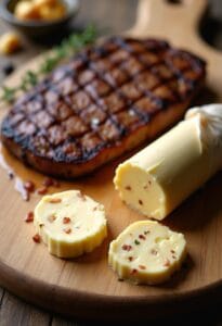 savory butter with bacon