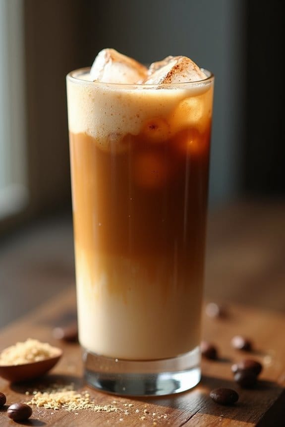 shaken espresso with brown sugar