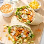 spicy buffalo chicken wraps