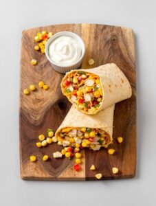 tasty family friendly chicken wraps