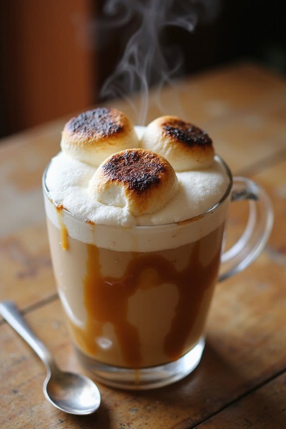 toasted marshmallow coffee delight