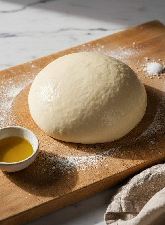 chewy homemade pizza dough