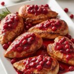 cranberry flavored chicken dish