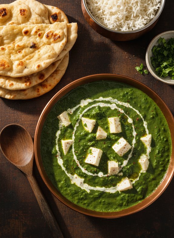 creamy palak paneer recipe