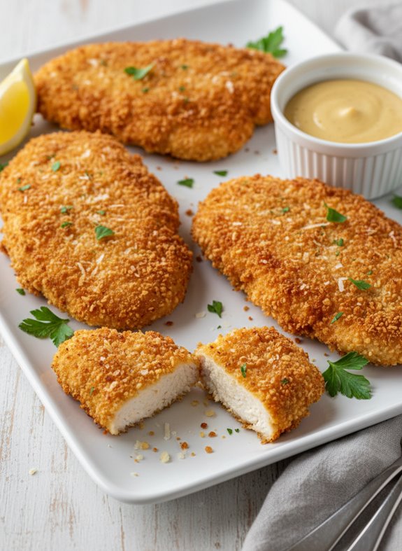 crispy chicken cutlets recipe