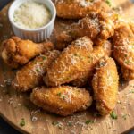 crispy garlic parmesan wings