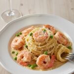 garlic shrimp pasta delight