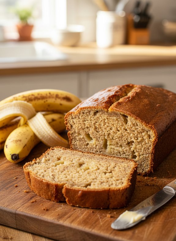 guilt free moist banana bread
